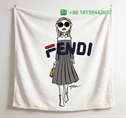 Fendi Throw Blankets